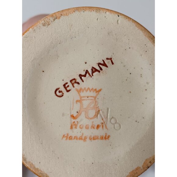 Vintage Hoehr Miniature German Beer Stein With Pewter Lid Handcrafted 5.25" Tall - Picture 3 of 8